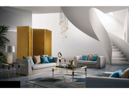 Sofagarnitur 3+2 Sitzer Neu Set Design Sofas Polster Couchen Leder Garnituren