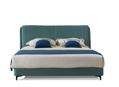 Großer Chesterfield Garten-Sofa aus Leder in klassischem Braun