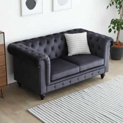 Luksusowa tkanina / Chesterfield Sofa / Sofy / Tapicerowane 2-osobowe / Dwa osobowe sofy