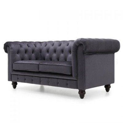 Luksusowa tkanina / Chesterfield Sofa / Sofy / Tapicerowane 2-osobowe / Dwa osobowe sofy