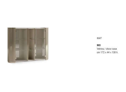 Wohnzimmer Glasschrank Vitrine Vitrinen Schrank Regal Holz Schrank System Regale