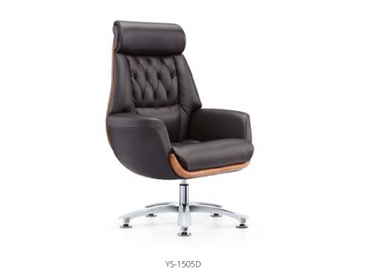 Kunstleder-Sessel in Schwarz modern elegant