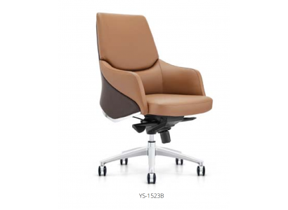 Kunstleder-Sessel in Schwarz modern und elegant