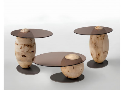 Beistelltisch Designs Möbel Wohnzimmer Italienische Tisch Neu Set 3tlg. Glas