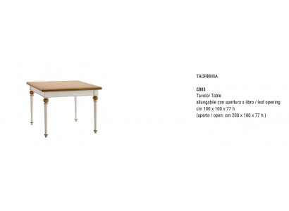 Tische Italienische Möbel Massiv Holz Esszimmer Esstisch Tisch Möbel Einrichtung