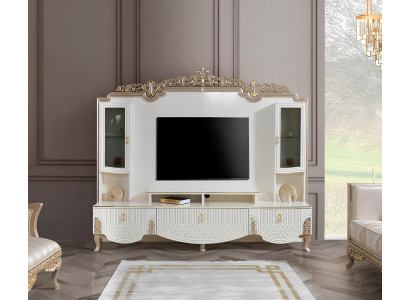 Wohnwand TV-Schrank Wohnzimmer Set Wohnmöbel Modern Wohnzimmer