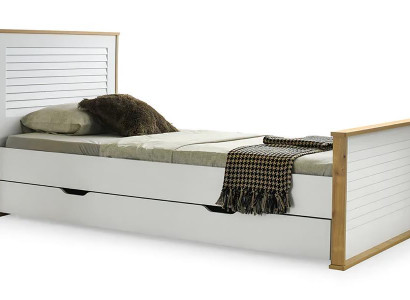 Stilvolles Kinderbett Designer Jugendbett Luxuriöse Holz Schlafbetten