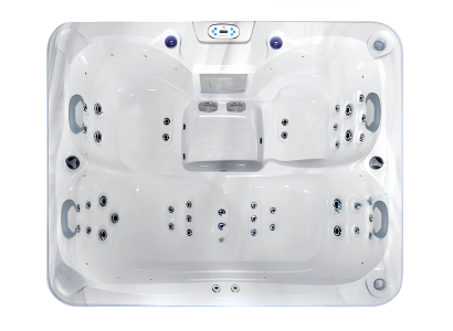 Whirlpool Blubberbad Massagebad Outdoor-Spa Hot Tub Whirlwanne 200x165 cm