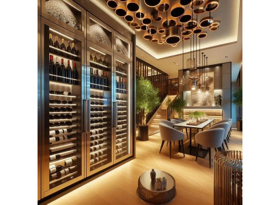 Weinkühlschrank Weinarchiv Weinablage Weinschrank Flaschenregal Weinmöbel