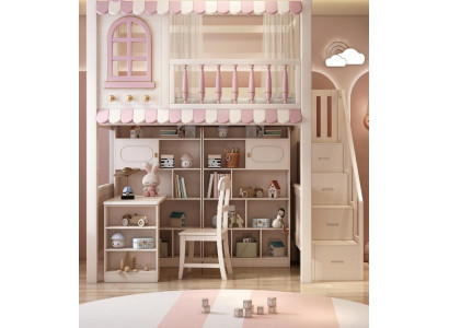 Doppelstockbett Hochbett Kinderbett Etagenbett Jugendbett Bett Holzbett