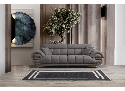 Bequeme 3-Sitzer Couch Designer Polstersofas Wohnzimmer Sitzcouch